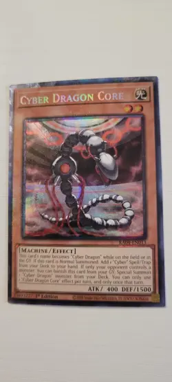 Cyber Dragon Core 1st Edition Prismatic Collector's Rare RA04-EN013 Yu-Gi-Oh - Image 1