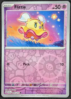 Flittle 2024 Stellar Crown Reverse Holo Pokemon Card 068/142 (NM) - Image 1