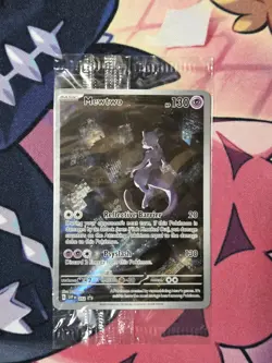 Mewtwo SVP 052 Black Star Promo Scarlet & Violet 151 - Pokemon Card TCG Sealed A - Image 1