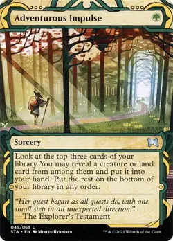 Adventurous Impulse - Strixhaven: Mystical Archives - Magic The Gathering - MTG - Image 1