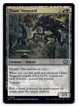 Titans' Vanguard NM Modern Horizons 3 0206 MTG Regular - Image 1