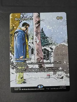Rest In Peace M 006 (Borderless) MTG Magic: Marvel Spider-Man Regular - Image 1