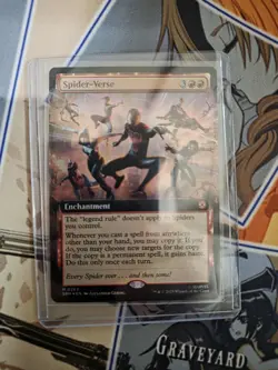 🌈 Spider-Verse - FOIL - Extended Art M MTG Marvel's Spider-Man M/NM, English - Image 1