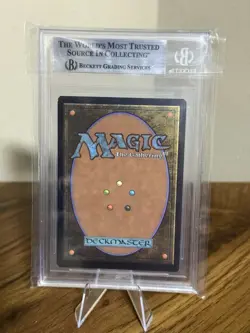 Beckett 9 MINT MTG Secret Lair: Final Fantasy Gilded Lotus Foil Promo - Image 2