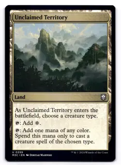 Unclaimed Territory NM Commander: Modern Horizons 3 0399 MTG Regular - Image 1