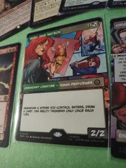 MTG Spiderman Rare Lot, 1 Foil 2 Borderless Cards SPM Origin Spider-Man & MJ - Image 3
