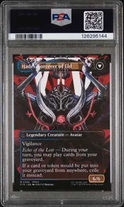 2025 MTG Final Fantasy Emet-Selch, Unsundered Borderless #394 PSA 10 - Image 2