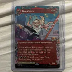 Gwen Stacy - 0209 - M - Borderless - Non-Foil - Spider-Man - MTG - NM/M - Image 1