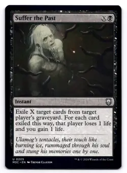 Suffer the Past NM Commander: Modern Horizons 3 0205 MTG Regular - Image 1