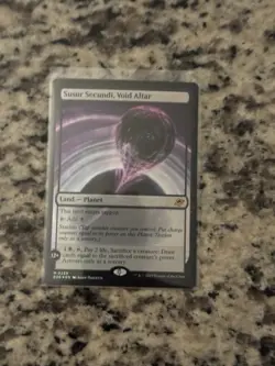 MTG Susur Secundi, Void Altar (Foil) Edge of Eternities NM Mythic Land Planet NM - Image 1