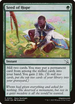 Seed of Hope 1x MtG March of the Machine SP/NM - Image 1