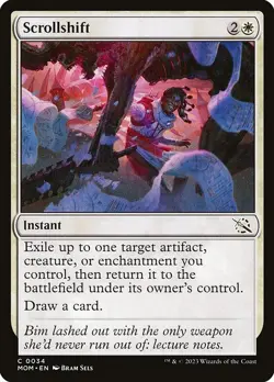 Scrollshift 1x MtG March of the Machine SP/NM - Image 1
