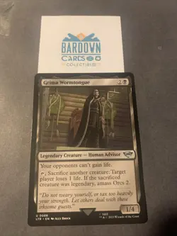 Grima Wormtongue - LTR - MTG - EN - NM - 0088 - Image 1