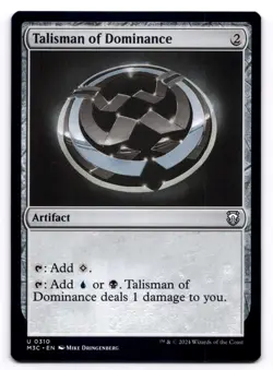 Talisman of Dominance NM Commander: Modern Horizons 3 0310 MTG Regular - Image 1