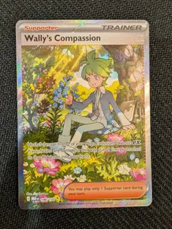 Wally's Compassion 186/132 Pokemon Mega Evolution SIR Near Mint / Mint - Image 1