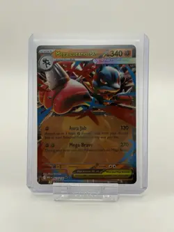 Mega Lucario ex 077/132 Double Rare Pokemon TCG Mega Evolutions NM/M - Image 1