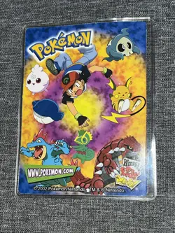 Pokemon Card Mudkip 12/15 Nintendo Wendy's Promo Original HP - Image 2