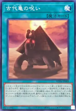 WPP6-JP069 - Yugioh - Japanese - Curse of the Ancient Turtle - Common - Image 1