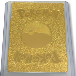Pokemon Magikarp Wailord GX Tag Team Gold Foil Fan Art Collector Card TCG - Image 2