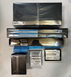 Set of 6 Team Rocket’s Glory Pokemon Card Game Rubber Playmat, Deck Case etc - Image 2