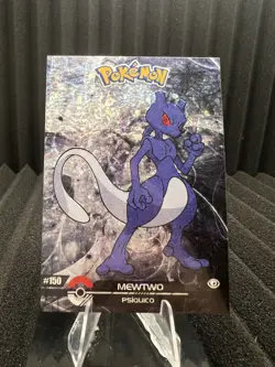 Mewtwo #150 - Cracked Ice Holo - Crystal Dark Black 2025 - Pokemon Card - Image 1