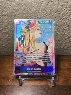 Black Maria (Illustration Box Vol.2) OP08-074 One Piece Promo Card Foil SEALED - Image 1