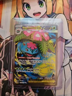 Pokemon Mega Evolution Mega Venusaur EX Ultra Rare Card 155/132 MT-GMT PSA 10 👀 - Image 1