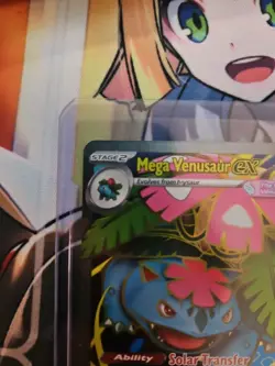 Pokemon Mega Evolution Mega Venusaur EX Ultra Rare Card 155/132 MT-GMT PSA 10 👀 - Image 3