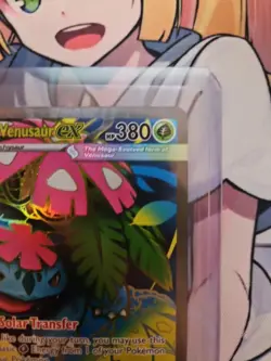 Pokemon Mega Evolution Mega Venusaur EX Ultra Rare Card 155/132 MT-GMT PSA 10 👀 - Image 4