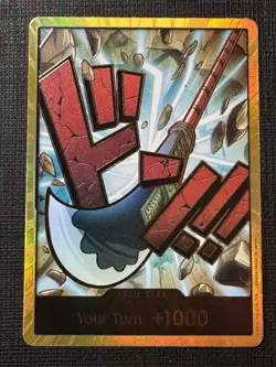 One Piece CCG Whitebeard 'DON!!' Card Gold Near Mint Condition - Image 1