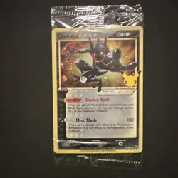 Greninja Gold Star SWSH144 Holo Celebrations Black Star Promo Card SEALED - Image 1