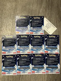 10 Shiny Miraidon Koraidon Code Pokemon - Physical PROMO Cards NEW FREE SHIPPING - Image 1