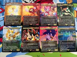 Magic Secret Lair - Sonic Friends And Foes Non-Foil Set - OPENED with bonus card - Image 2