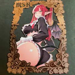 Goddess Story Gold METAL Card - Serial Number #044/100! Anime Bikini Marin - Image 4