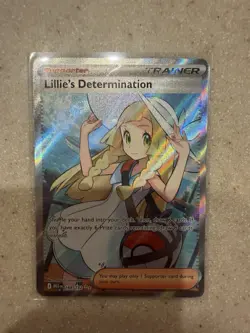Pokemon TCG Mega Evolution Lillie’s Determination Full Art Trainer Card 169/132 - Image 1