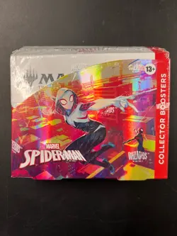 Magic: The Gathering Marvel’s Spider-Man Collector Booster Box 12 Packs Sealed - Image 1