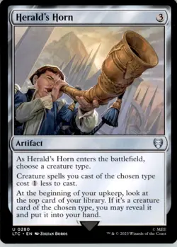 Herald's Horn U Commander: The Lord of the Rings: Tales of Middle-earth 280 NM - Image 1