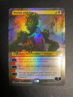 Wrenn and Six (Textured Borderless Foil) Double Masters NM - Image 1