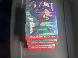 LOT OF 3 Magic The Gathering MTG Marvel's Spider Man Collector Booster Live 🔥🔥 - Image 1