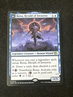 Rona Herald of Invasion Tolarian Obliterator March the Machine MoM Magic 75 NM - Image 1