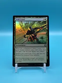 Wall Crawl - Marvel’s Spider-Man (SPM) - MTG - FOIL - Image 1