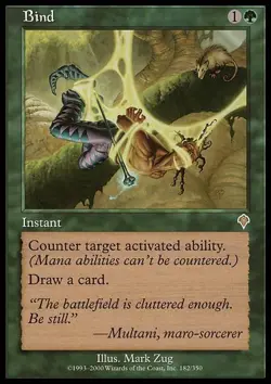 1x Bind Heavy Play MTG Magic - Kid Icarus - - Image 1