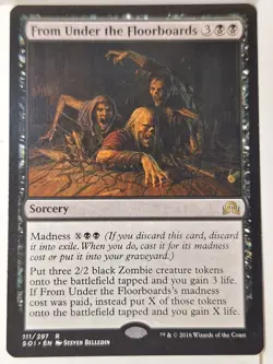 From Under the Floorboards - Shadows over Innistrad - Magic the Gathering MTG - Image 1