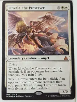 Linvala, the Preserver - Oath of the Gatewatch - Magic the Gathering MTG Nice! - Image 1