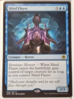 Mind Flayer - Adventures in the Forgotten Realms - Magic the Gathering MTG Nice! - Image 1
