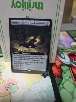 Rocket-Powered Goblin Glider Extended Art 281 MTG Spider-Man Non-Foil NM/M - Image 1