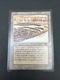 Strip Mine No Horizon MTG Antiquities Magic The Gathering - Image 1