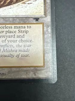 Strip Mine No Horizon MTG Antiquities Magic The Gathering - Image 4
