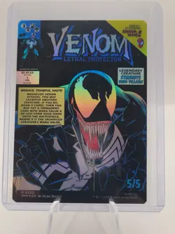Eddie Brock Venom, Lethal Protector (0233) - Foil - Borderless - MTG NM - Image 1