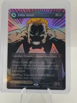 Eddie Brock Venom, Lethal Protector (0233) - Foil - Borderless - MTG NM - Image 2